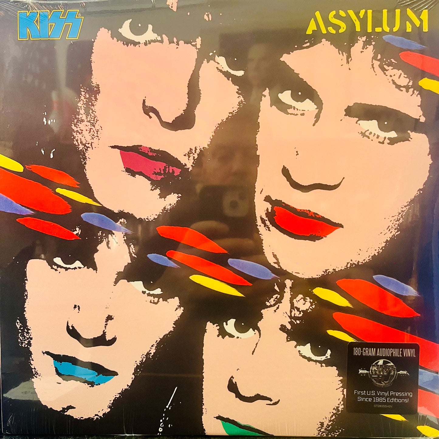KISS - ASYLUM REPRESS SEALED NEW!