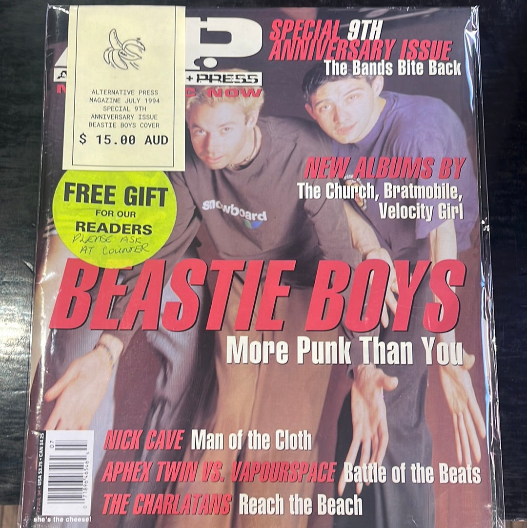 ALTERNATIVE PRESS MAGAZINE JULY 1994 SPECIAL 9TH ANNIVERSARY ISSUE BEASTIE BOYS COVER