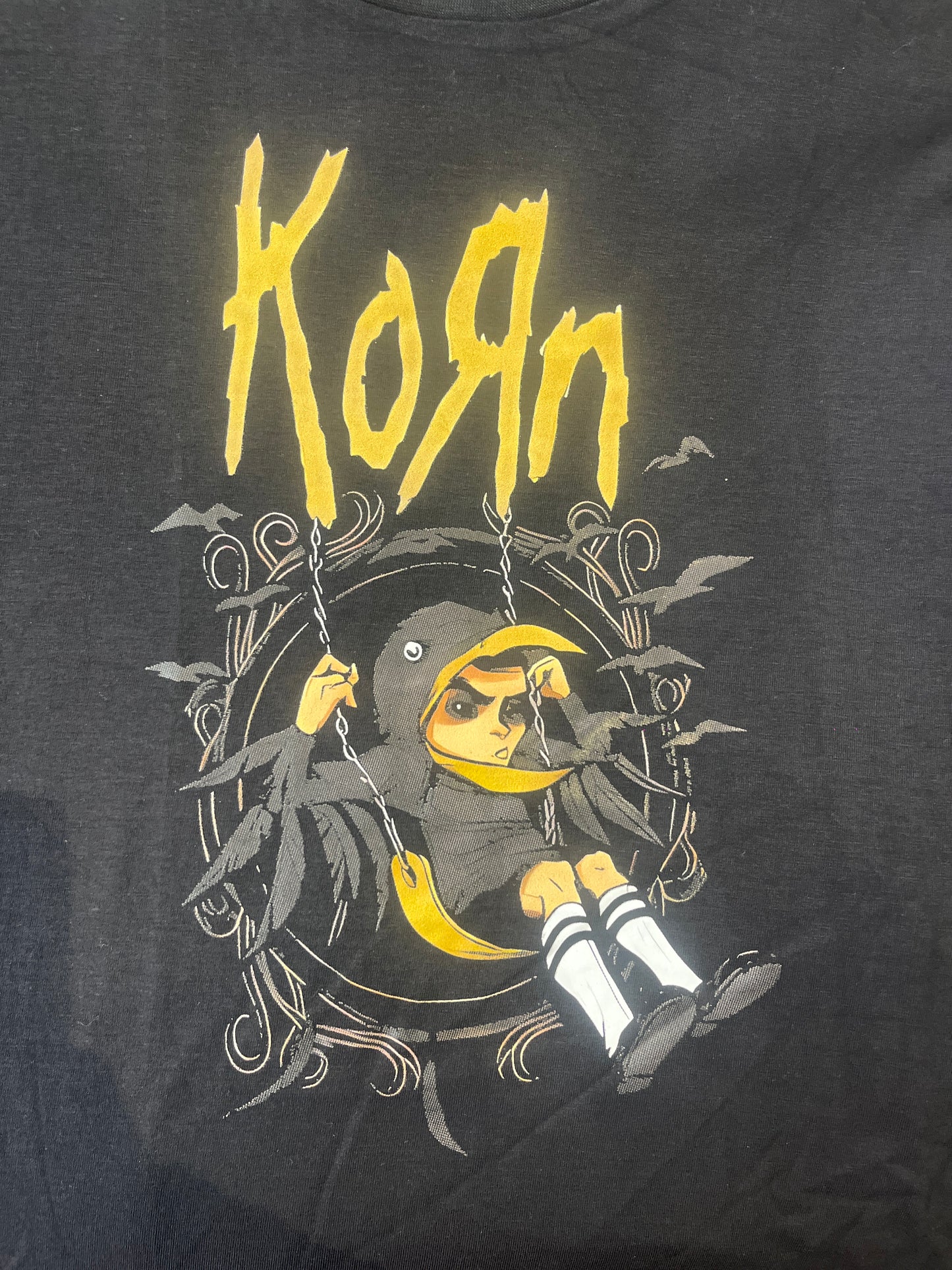 KORN BIRD SWING BLACK TEE