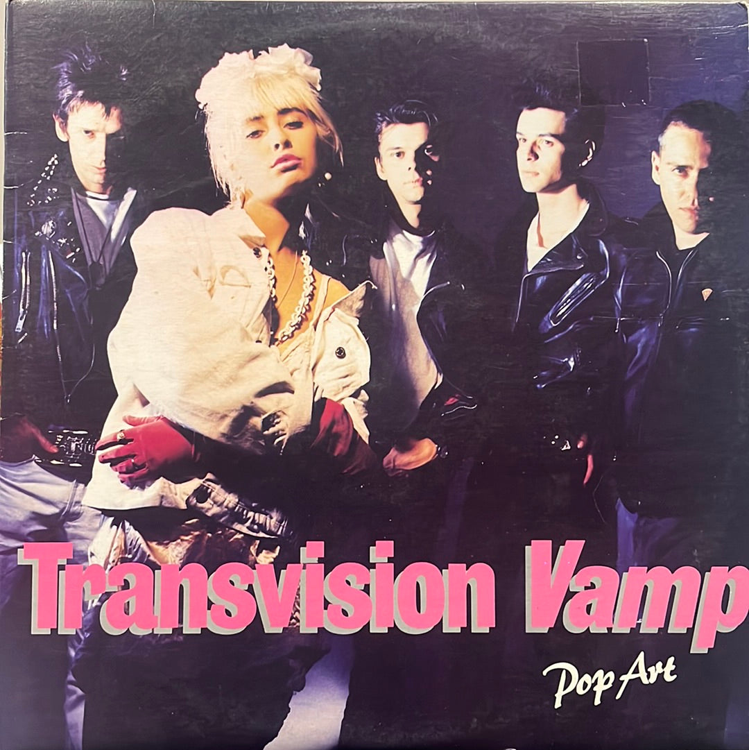 TRANSVISION VAMP - POP ART  VG+/VG+ 1988