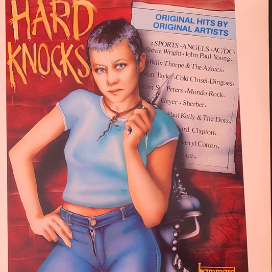 VARIOUS - HARD KNOCKS COMPILATION NM/NM 1980