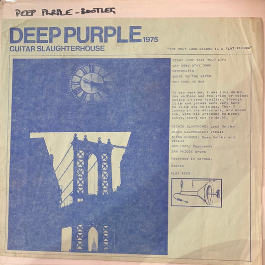 DEEP PURPLE - GUITAR SLAUGHTERHOUSE VG+/VG+ 1975