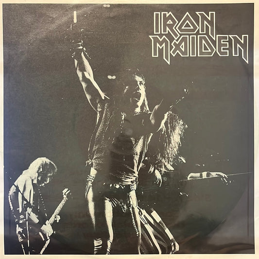 IRON MAIDEN - LIVE IN ROCKPOP GREEN VINYL 10"