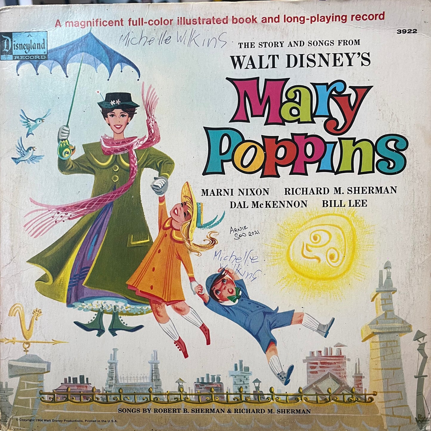 WALT DISNEY - MARY POPPINS VG/VG