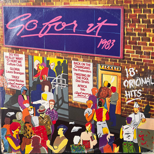 VARIOUS - GO FOR IT 1983 VG-/VG