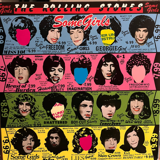 THE ROLLING STONES - SOME GIRLS  NM/NM 2010 /REMASTER 180 GRAM