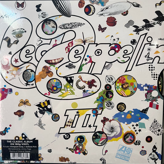 LED ZEPPELIN - III  NM/NM  180 GRAM RE ISSSUE