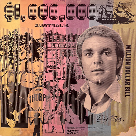 BILLY THORPE - MILLION DOLLAR BILL  VG+/VG+ 1975