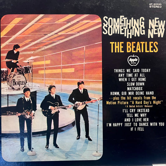 THE BEATLES - SOMETHING NEW  EX/EX