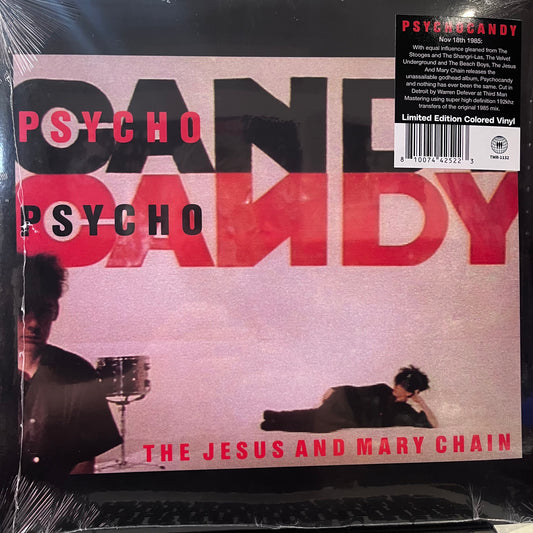 JESUS AND MARY CHAIN - PSYCHO CANDY  LTD COLOURED VINYL