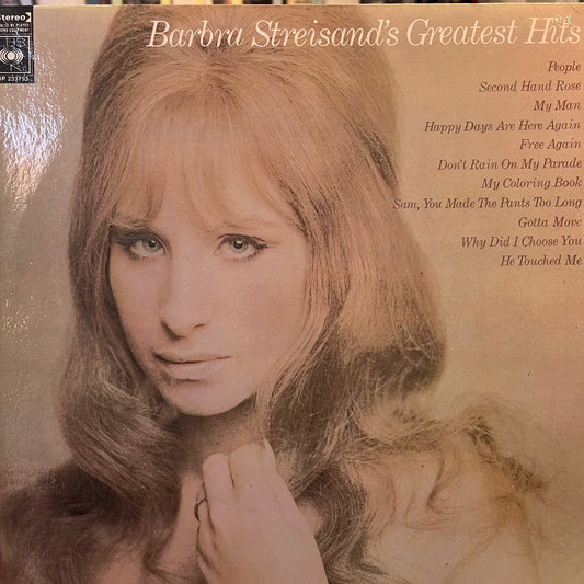BARBRA STREISAND - GREATEST HITS  NM/NM