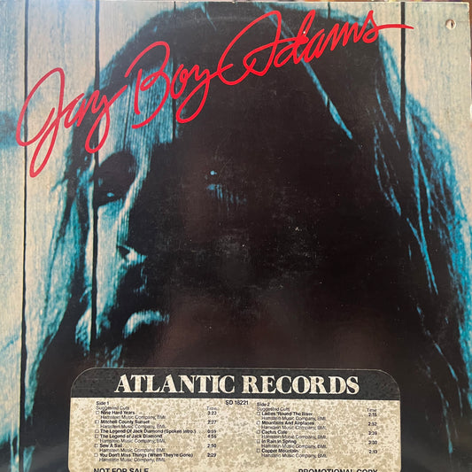 JAY BOY ADAMS - S/T VG+/VG+