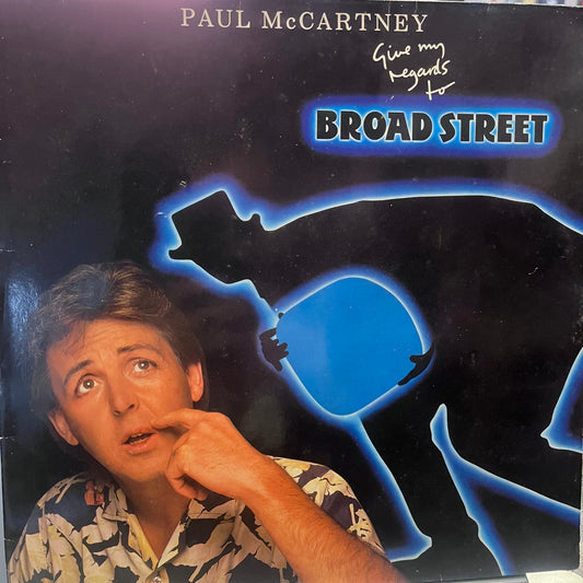 PAUL MCCARTNEY - GIVE MY REGARDS TO BROAD STREET VG+/VG+