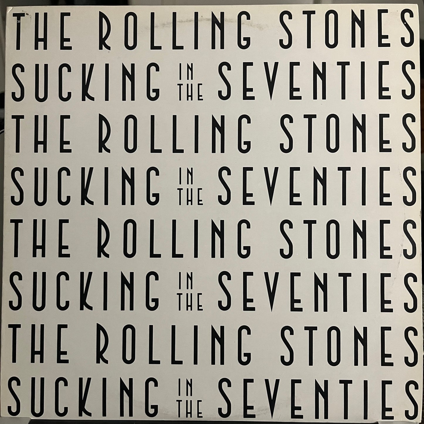 THE ROLLING STONES - SUCKING IN THE SEVENTIES  NM/NM