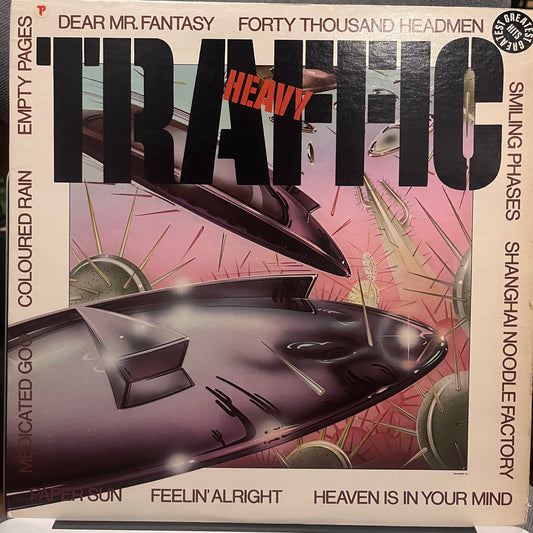 TRAFFIC - HEAVY TRAFFIC ( GREATEST HITS )  VG+/ EX