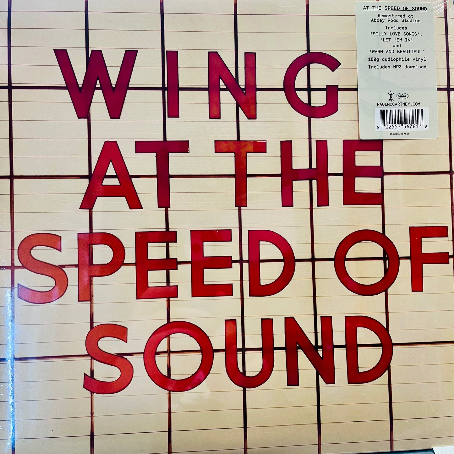 WINGS - AT THE SPEED OF SOUND