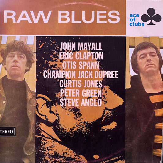 RAW BLUES - VARIOUS  VG/EX  1967