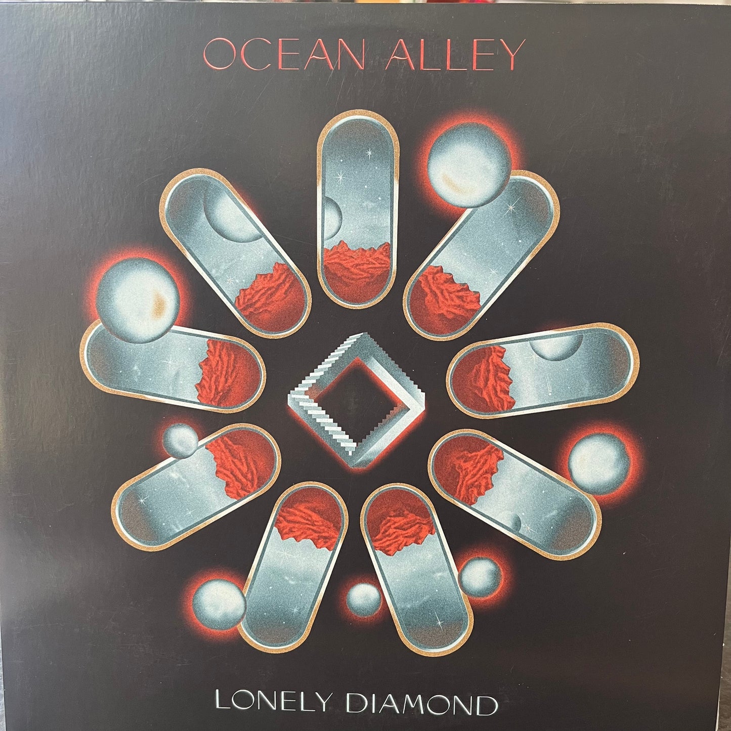 OCEAN ALLEY - LONELY DIAMOND LP GREEN VINYL NM/NM