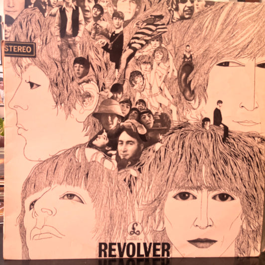 THE BEATLES - REVOLVER LP VG+/VG+