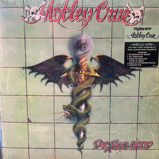 MOTLEY CRUE - DR.FEELGOOD  (40TH ANNIVERSARY REMASTER )