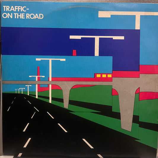 TRAFFIC - ON THE ROAD 2 LP VG+/EX 1973