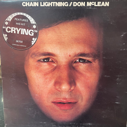 DON MCLEAN - CHAIN LIGHTNING LP E/VG+