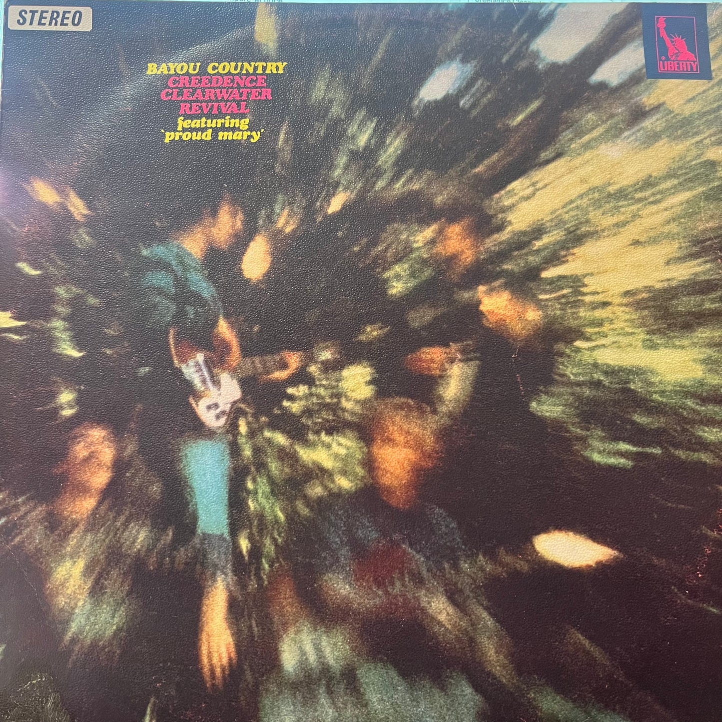 CREEDENCE CLEARWATER  REVIVAL - BAYOU COUNTRY / 1975 G/VG+