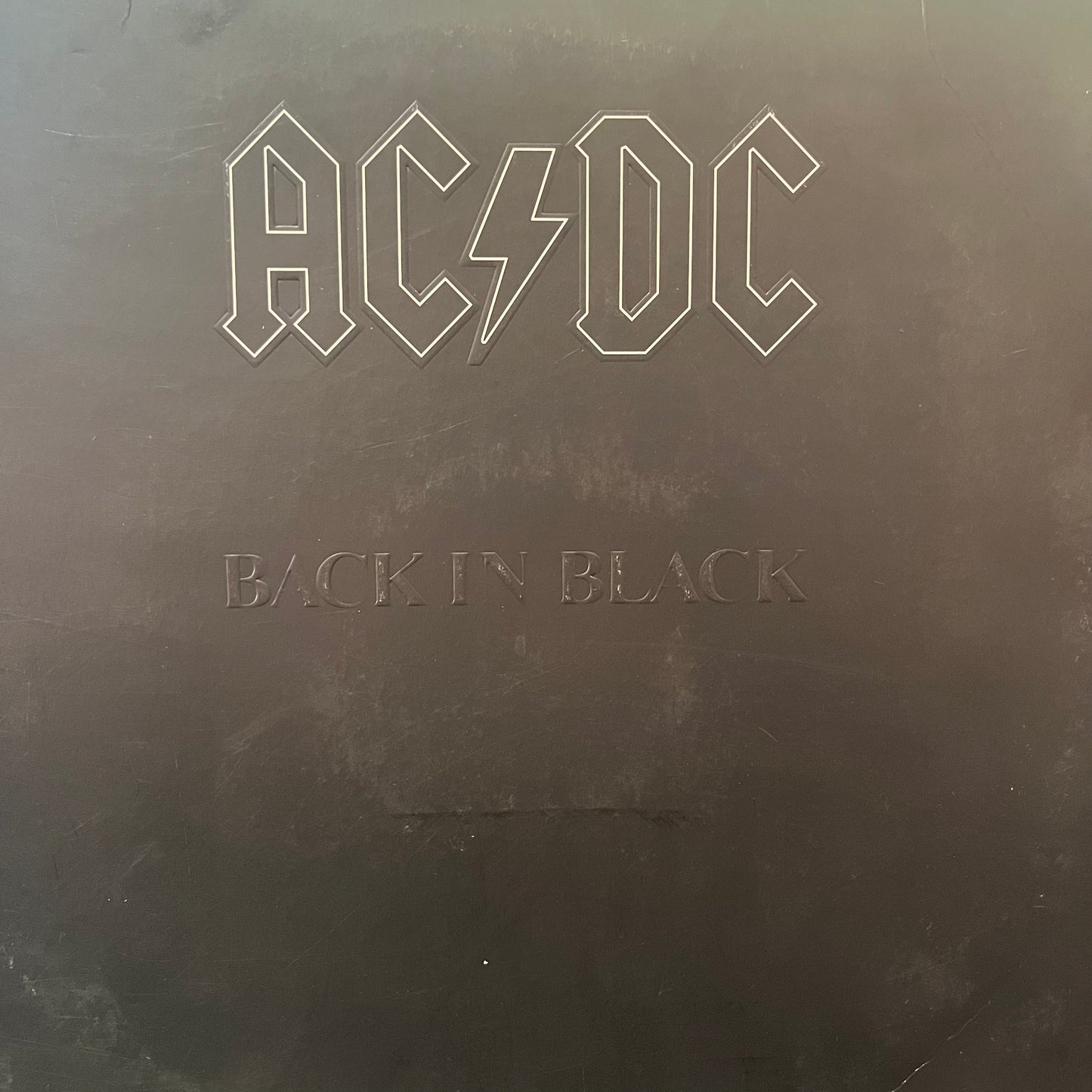 AC/DC - BACK IN BLACK / 2013 G/VG+