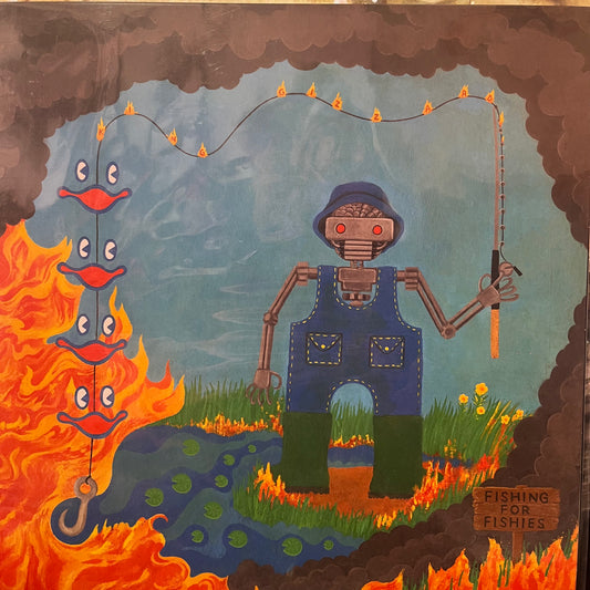 KING GIZZAD AND THE LIZARD WIZARD - FISHING FOR FISHES NM/NM  2019