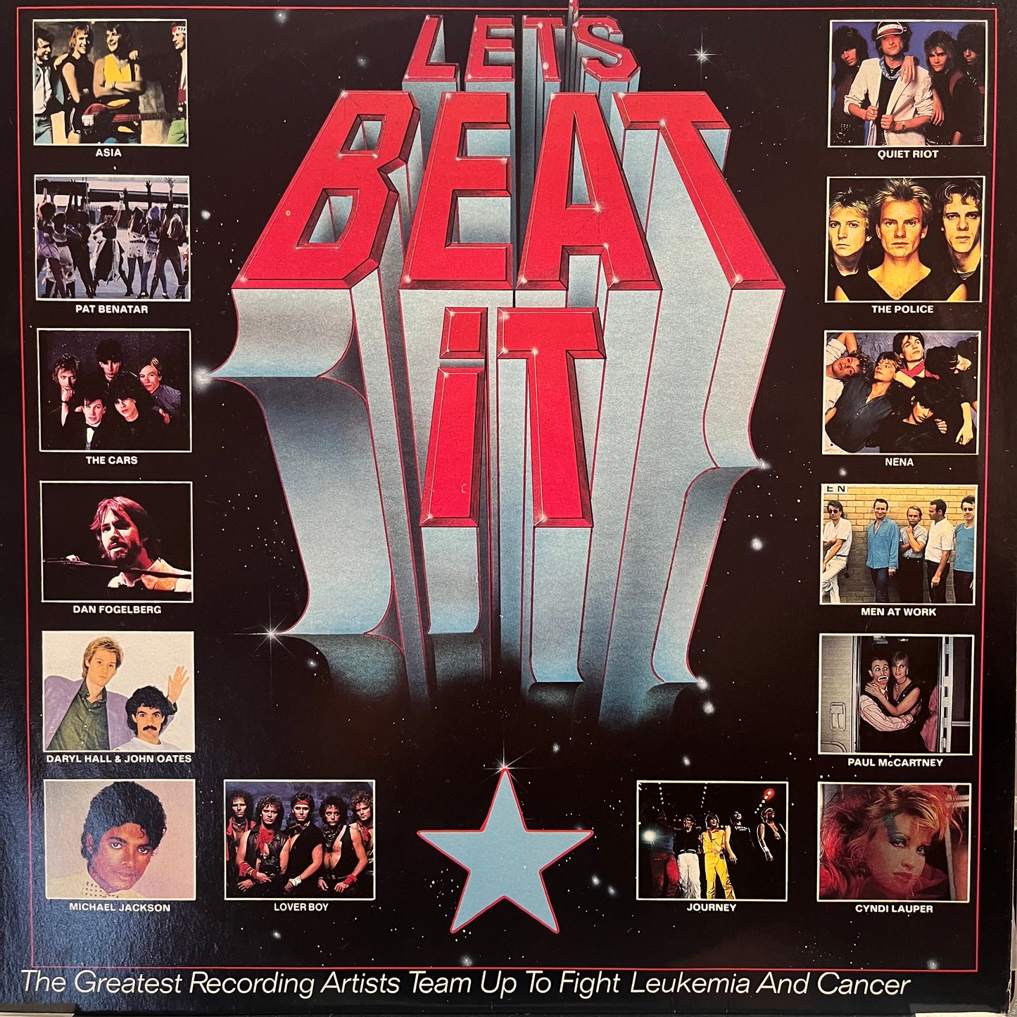 VARIOUS - LET'S BEAT IT LP (VG+/VG+)