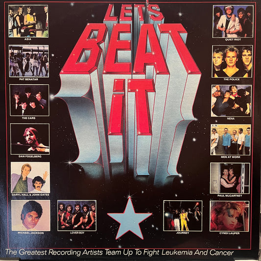 VARIOUS - LET'S BEAT IT LP (VG+/VG+)