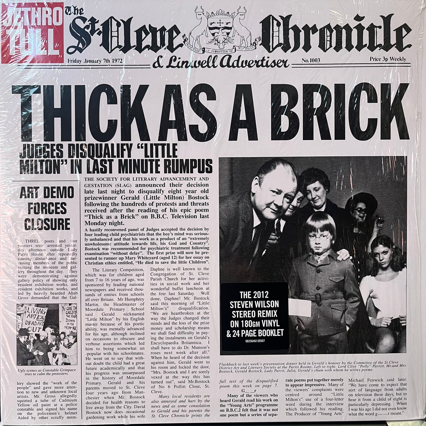 JETHRO TULL - THICK AS A BRICK