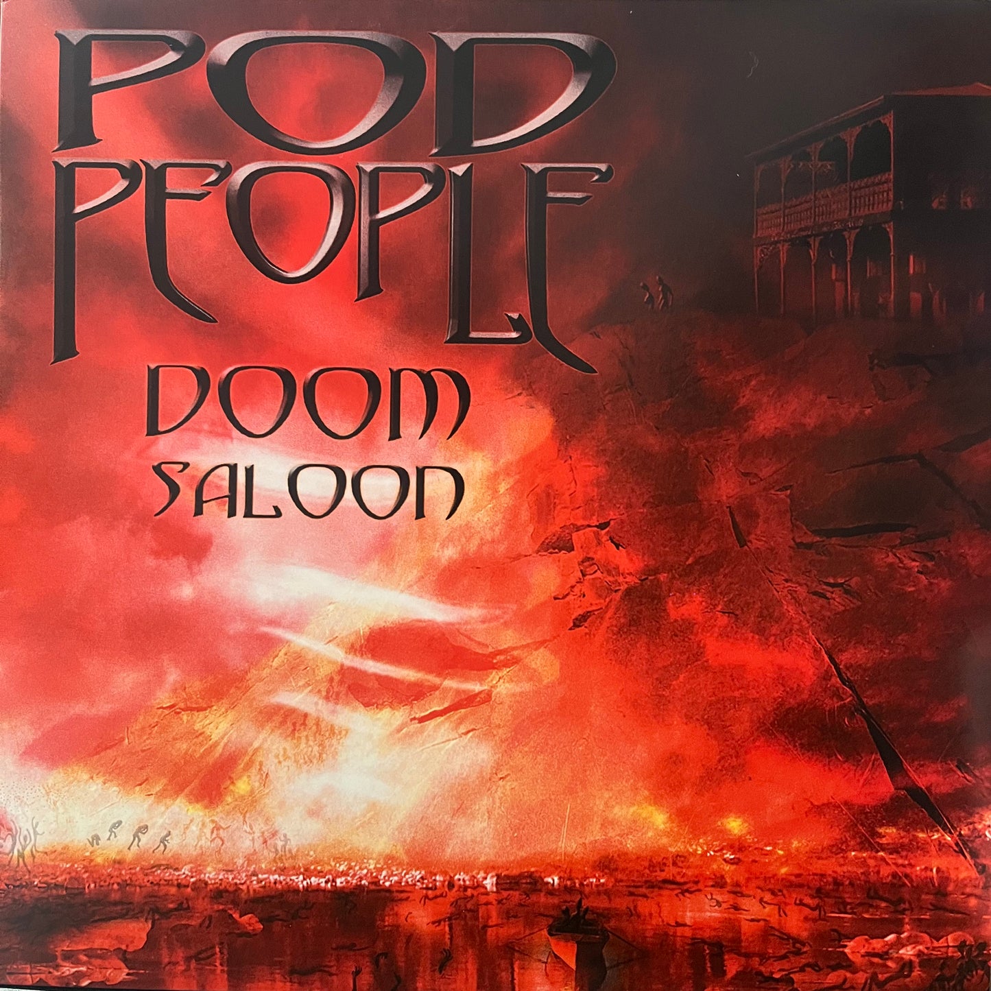 POD PEOPLE - DOOM SALOON  2022  SPLATTER WAX