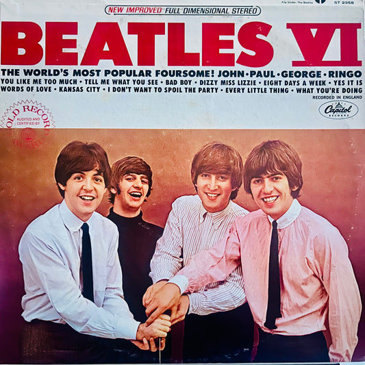 BEATLES - VI  1978 VG+/EX
