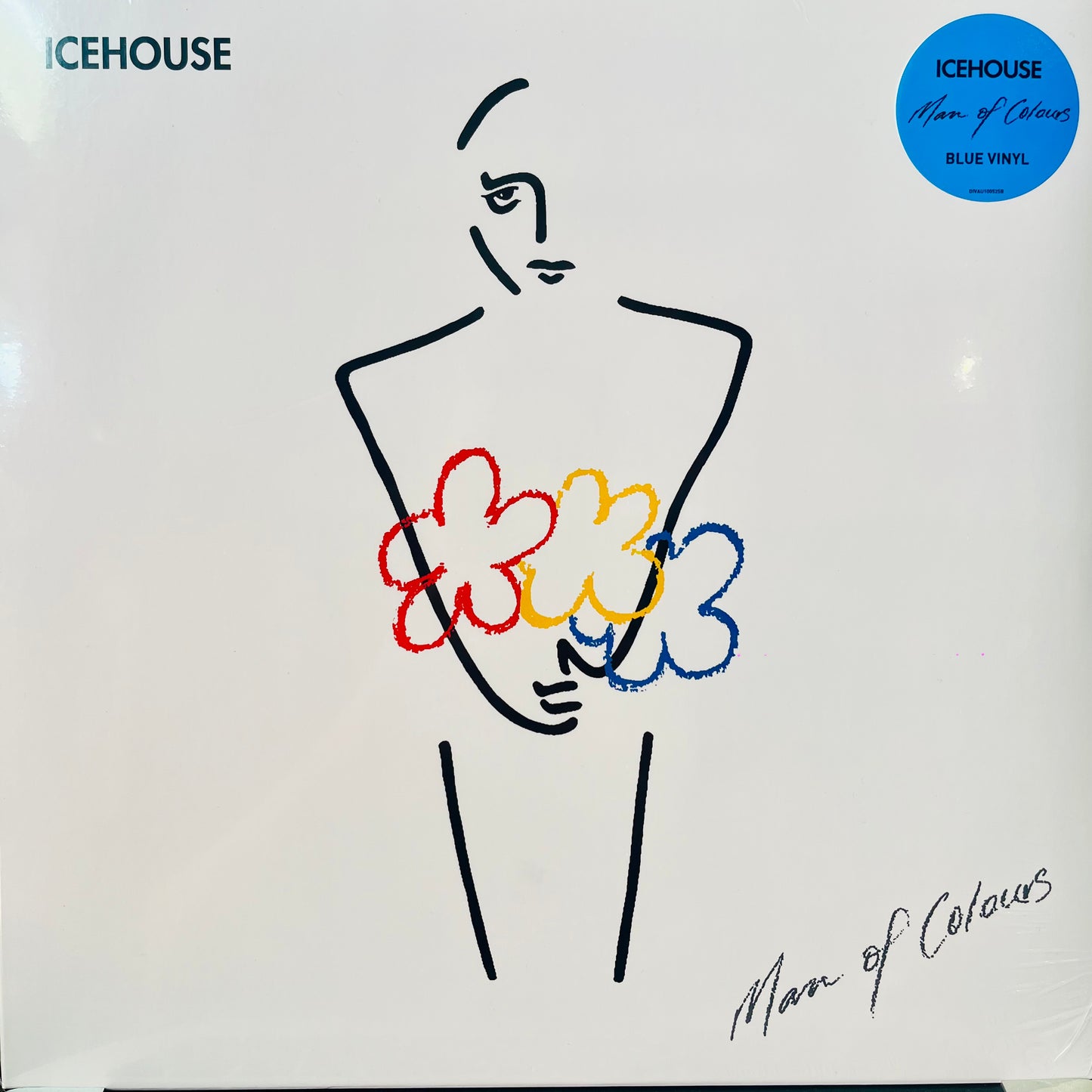 ICEHOUSE - MANOF COLOURS  (BLUE VINYL)
