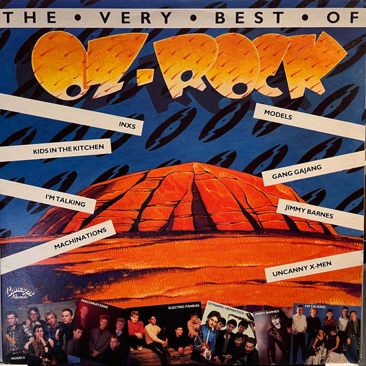 VARIOUS - THE VERY BEST OF OZ ROCK LP VG+/VG+