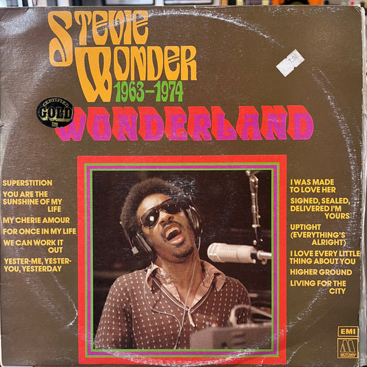 STEVIE WONDER - WONDERLAND 63-74 VG/VG+