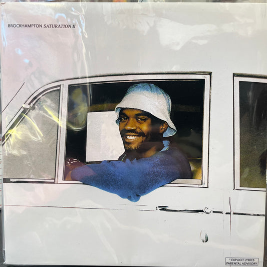 BROCKHAMPTON - SATURATIN Ii LP WHITE VINYL NM/NM