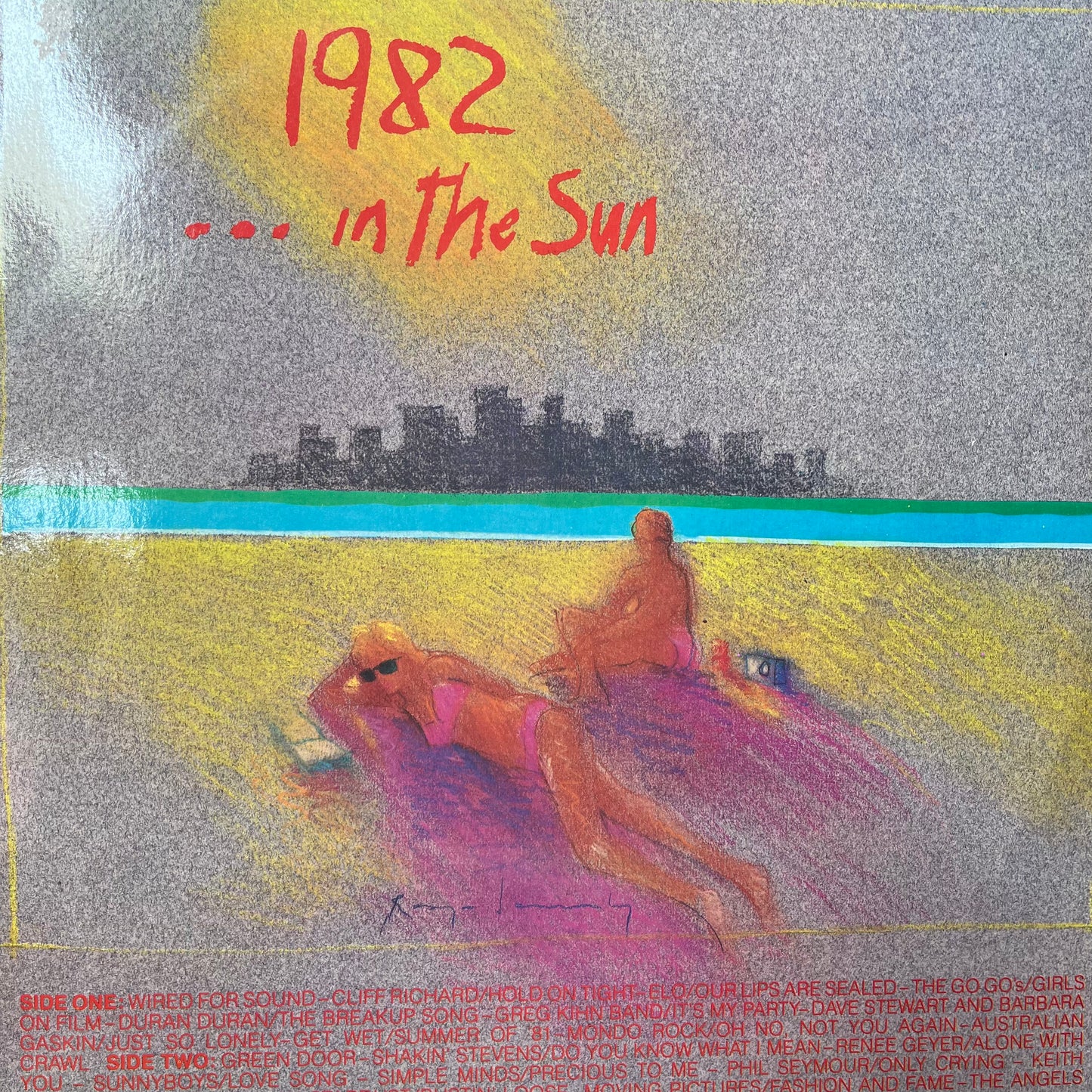 VARIOUS - 1982 IN THE SUN VG/VG
