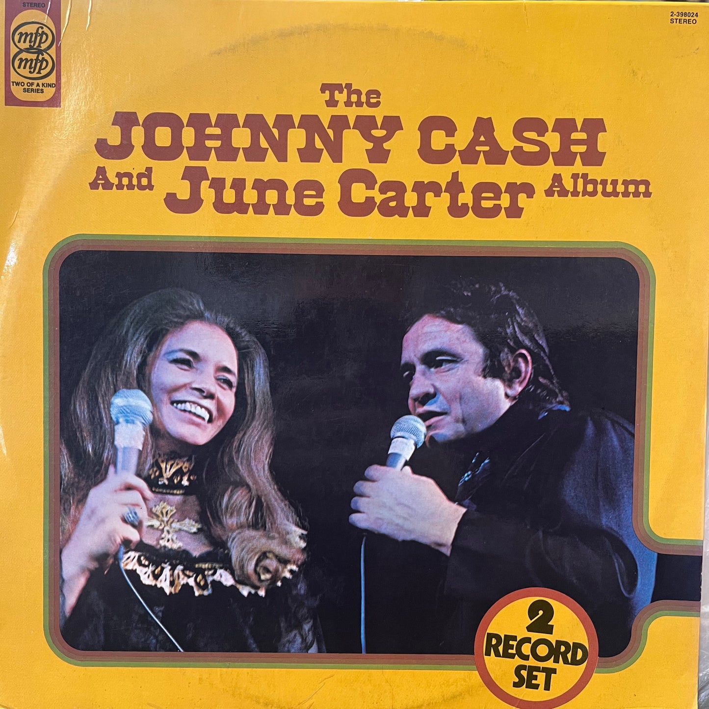 JOHNNY CASH AND JUNE CARTER ALBUM / 1973  VG / NM