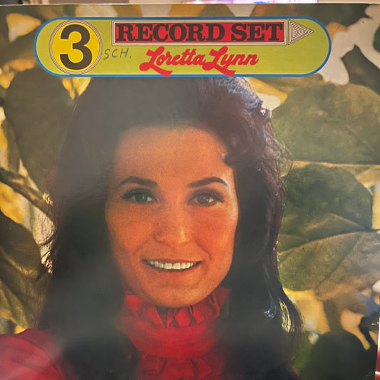 LORETTA LYNN - 3 RECORD SET  VG+/EX