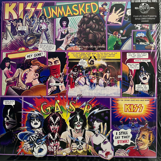 KISS - UNMASKED  180 GRAM AUDIOPHILE EDITION