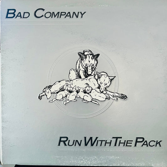 BAD COMPANY - RUN WITH THE PACK VG/NM  1976