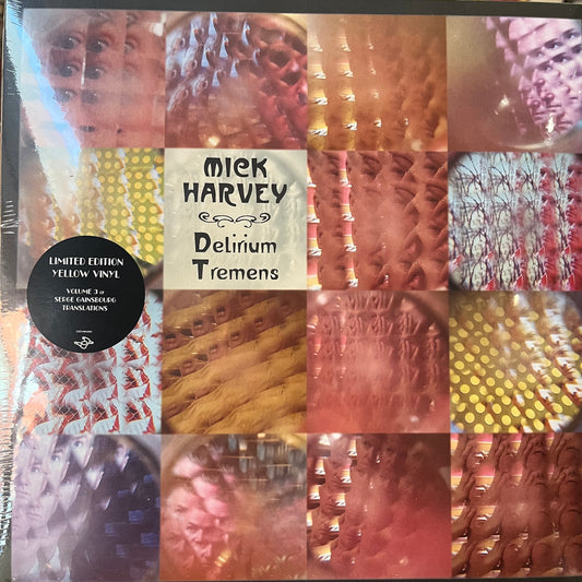 MICK HARVEY - DELIRIUM TREMENS / 2023 LTD YELLOW VINYL