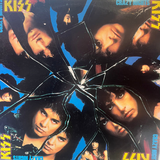 KISS - CRAZY NIGHTS [PLEASE NOTE VINYL SURFACE HAZING] EX/VG-