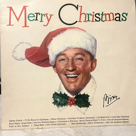 BING CROSBY - MERRY CHRISTMAS VG+/VG+