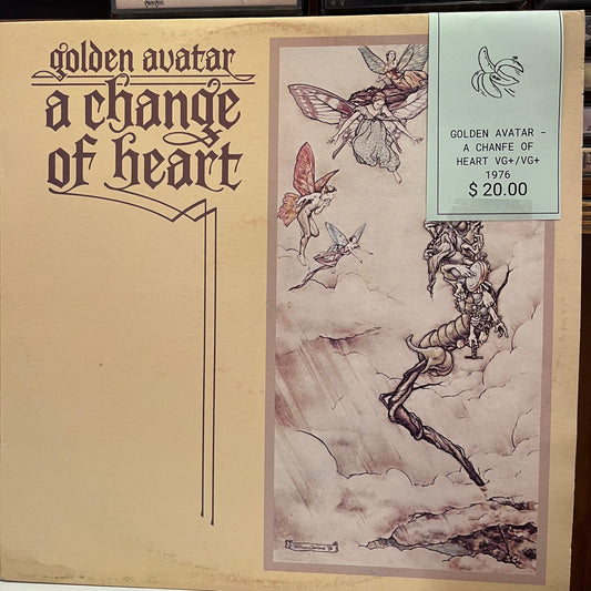 GOLDEN AVATAR - A CHANFE OF HEART VG+/VG+  1976