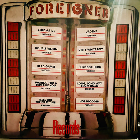 FOREIGNER - RECORDS  BEST OF COMPILATION  NM/NM