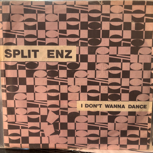 SPLIT ENZ - I DON'T WANNA DANCE 3-TRACK LTD 7" SINGLE