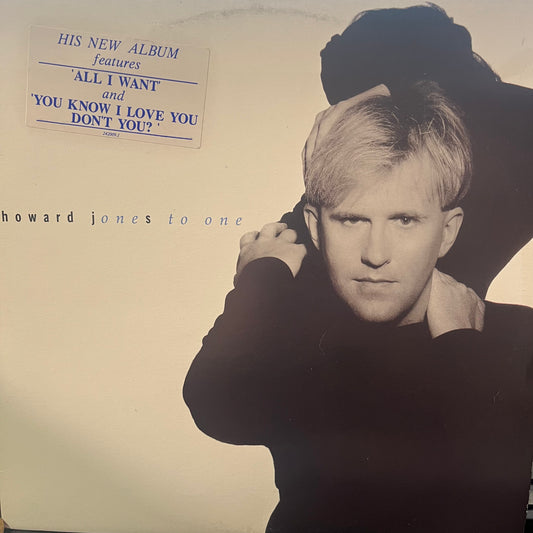 HOWARD JONES - ONE TO ONE NM/NM  1986